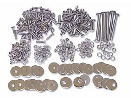 Offering a full line of zinc coated and polished stainless steel fastener kits for classic pick up trucks. Also offer steel and stainless bed strips and angle strips.